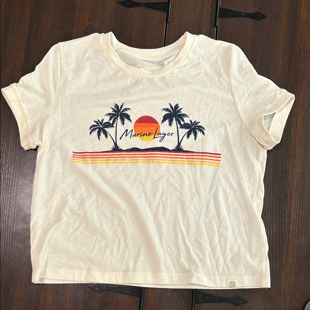 Marine layer crop top M NWOT